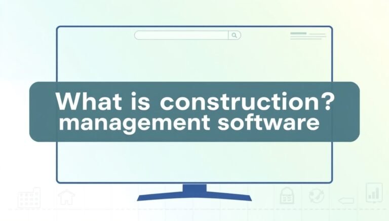 What Is Construction Management Software: Complete 2026 Guide