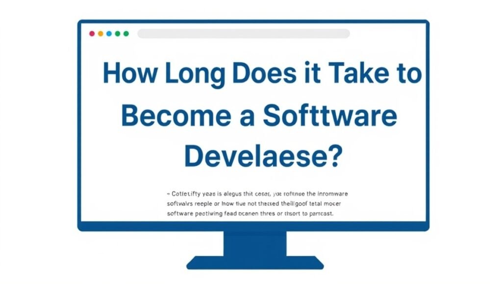How Long Does It Take to Become a Software Developer: A Complete Guide