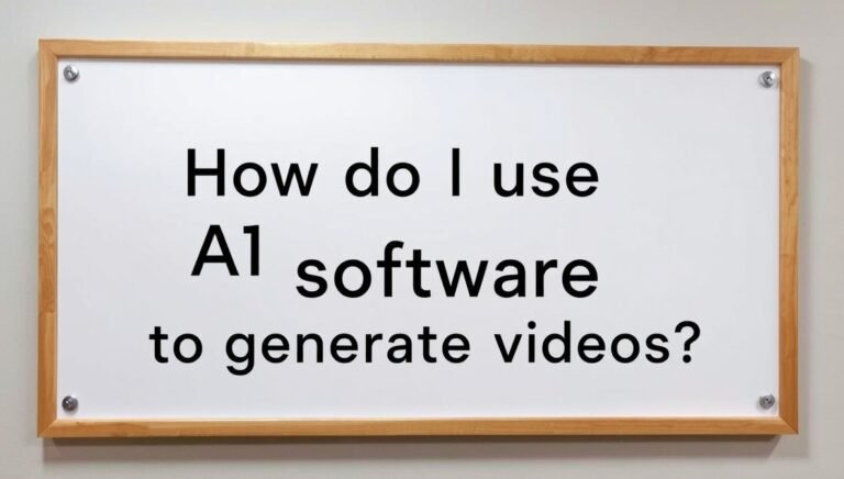 How Do I Use AI Software to Generate Videos? The Complete Guide for 2026
