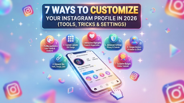 7 Ways to Customize Your Instagram Profile in 2026 (Tools, Tricks & Settings)